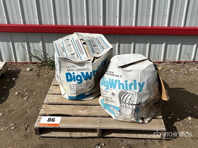 Quantity of (2) Turbine Ventilator (Unused)