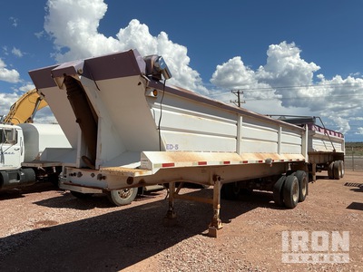 1996 MCT 28 ft 6 in T/A エンドダンプトレーラー