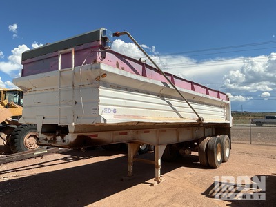 1978 MCT 26 ft T/A エンドダンプトレーラー