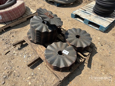 Quantity of (80) 20 in x 13 Wave Coulter Blade - Fits Mandako 4030 Twister Tandem Disc