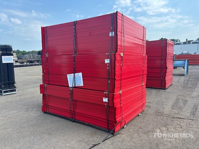 Quantity of (90) Canex 8 ft x 6 ft Temporary Valla (Unused)