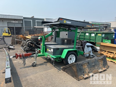 2022 Nat Signal LTS-160H-750K 5000 W Solar Tour d'éclairage (Inoperable)