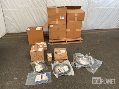 (1) End Bearing, (7) Hose Assemblies, (15) Plugs & Assorted Items