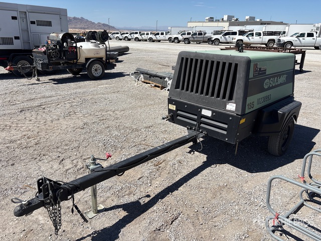 2018 Sullair 185DPQ 185 cfm Mobile Air Compressor