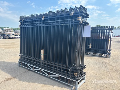 Quantity of (20) Canex 10 ft x 7 ft Powder Coated Wrought Iron Vallas (Unused)