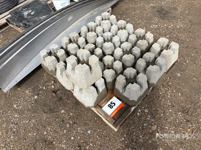 Quantity of (16) Concrete Deck Blocks