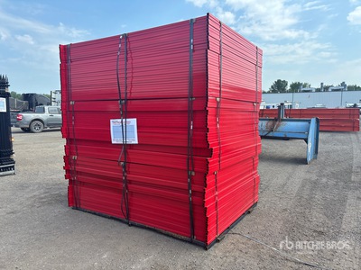 Quantity of (90) Canex 8 ft x 6 ft Temporary Clôture de site (Unused)