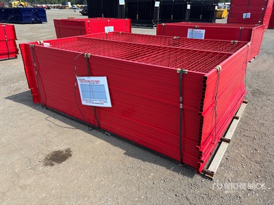 Quantity of (30) Canex 8 ft x 6 ft Powder Coated Valla (Unused)