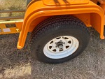 Trailer Chassis with Right Tire