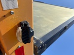 Trailer Chassis with License Plate Light Functional