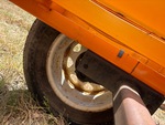 Trailer Chassis with Springs/Hangers Condition