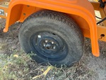Trailer Chassis with Right Tire