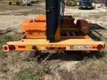 Trailer Chassis with Brake Lights Functional