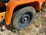Trailer Chassis with Left Tire