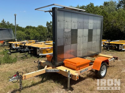 2012 Solar Technology  Inc Silent Messenger Solar Full Matrix Message Board
