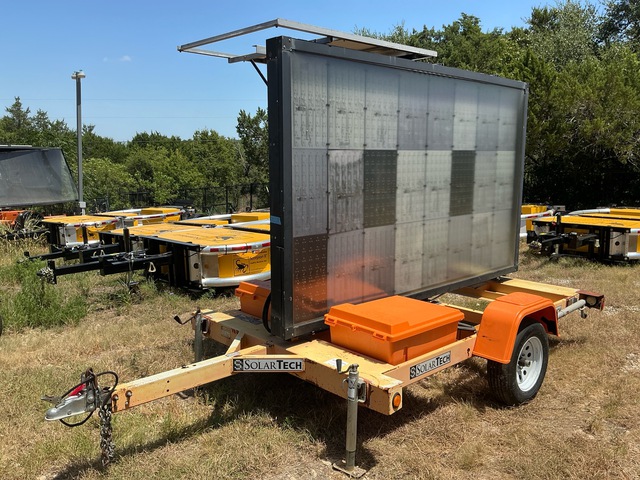 2012 Solar Tech Silent Messenger Solar Message Board