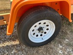 Trailer Chassis with Right Tire