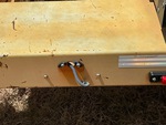 Trailer Chassis with License Plate Light Functional