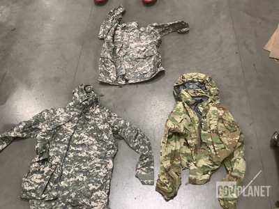 (40) Assorted Parkas, (29) Wet Weather Jackets & (2) Pairs of Coveralls