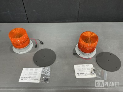 (29) Star Headlight & Lantern 200SGT Amber Warning Strobe Lights