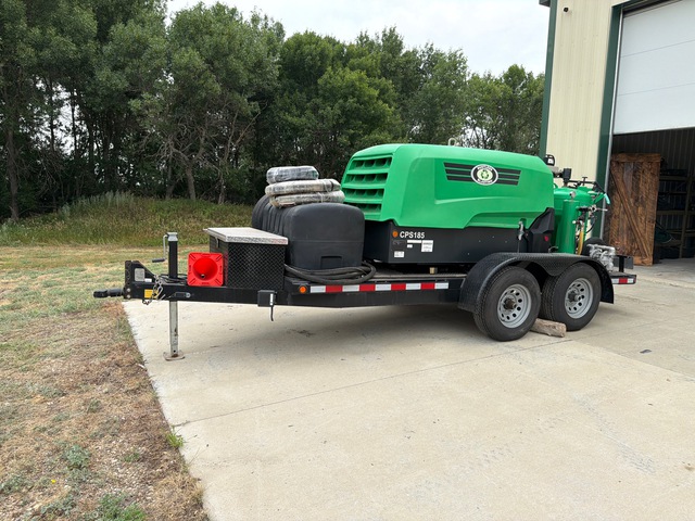 2022 Chicago Pneumatic CPS185C 185 cfm Mobile Dustless Sand Blaster