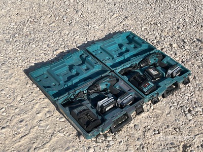 Quantity of (2) 2017 Makita DF347DWE Electric Screwdriver متفرقات. أدوات التصليح