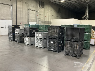 (30) Assorted Storage Bins