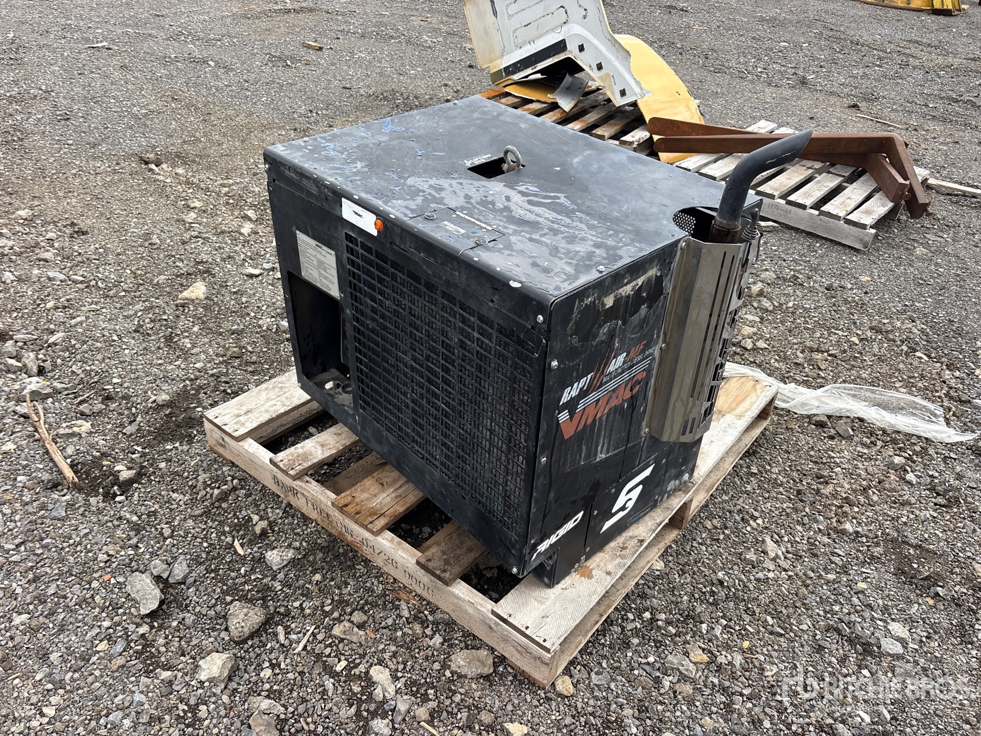 Vmac Raptaire-MF 45 cfm Skid-Mounted Air Compressor (Inoperable)