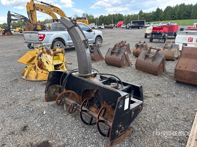2014 Renegade 6 ft 2 in 1 Way Hydraulic Snow Blower - Fits Skid Steer Loader