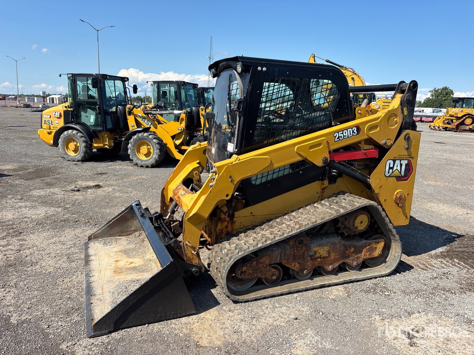 2022 Cat 259D3 Two-Speed Compact Track Loader
