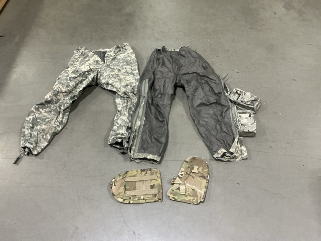(2) Equipment Cases, (46) Entrenching Tool Carriers & Assorted Items