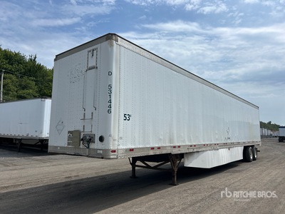 2014 Great Dane 53 ft x 102 in T/A Van Trailer