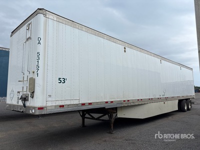 2015 Great Dane 53 ft x 102 in T/A Van Trailer