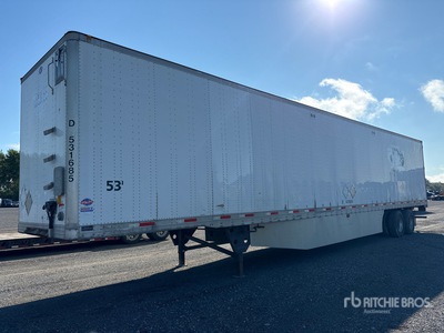 2016 Utility 53 ft x 102 in T/A Semi-remorque fourgon