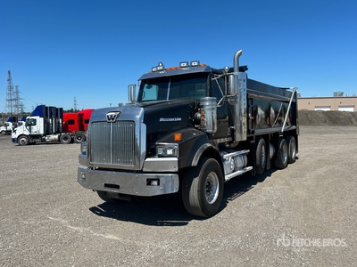 2018 Western Star 4900 8x4 Camion à benne basculante Tridem