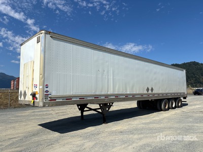 2008 Utility 4000D-X 53 ft x 102 in Tri/A Remolque de furgoneta