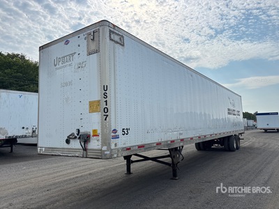 2014 Utility 53 ft x 102 in T/A Geschlossene Anhänger