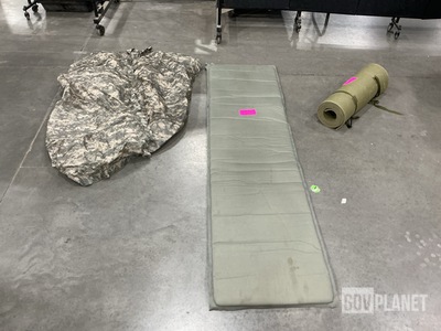 (48) Self-Inflating Sleeping Mats, (30) Wet Weather Ponchos & Assorted Items