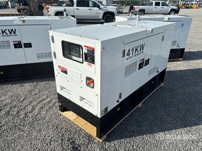 Silent Generator 41KW 41 kW Skid-Mounted Zestaw prądotwórczy (Unused)