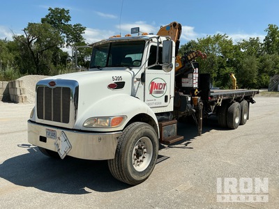 2010 Effer 110E/2S Knuckle Boom on 2011 Peterbilt 348 6x4 mobiele kraan