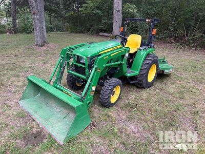 2019 John Deere 3038E 4WD Utility Tractor