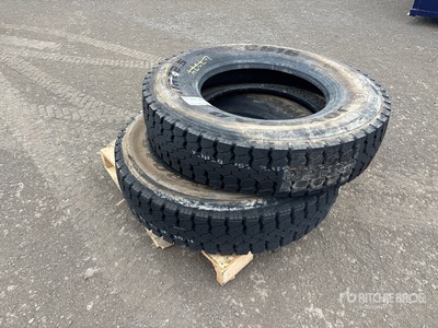 Quantity of (2) Joyroad 11R22.5 Banden