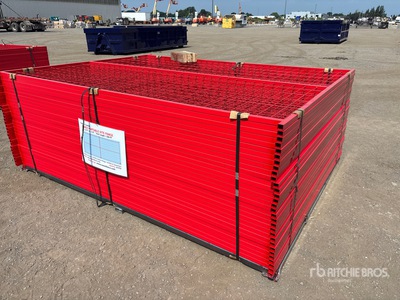Quantity of (30) Canex 8 ft x 6 ft Powder Coated Valla (Unused)