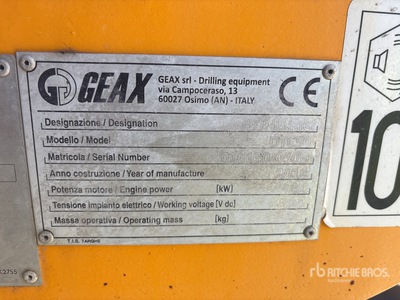 2018 Geax DTC50 Foreuse de fondation