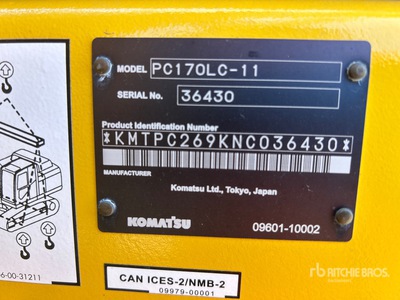 2023 Komatsu PC170LC-11 Pelle Hydraulique sur Chenilles (Unused)