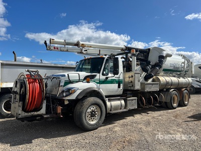 Vactor 2100 on 2010 International SF637 6x4 Sewer Cleaner Truck (Inoperable)