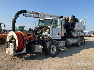 Vactor 2112 on 2010 Kenworth T800 6x4 Sewer Cleaner Truck (Inoperable)