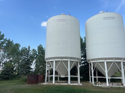 Friesen +/- 3300 bu 3 Ring Smooth Wall Hopper Cassone per grano