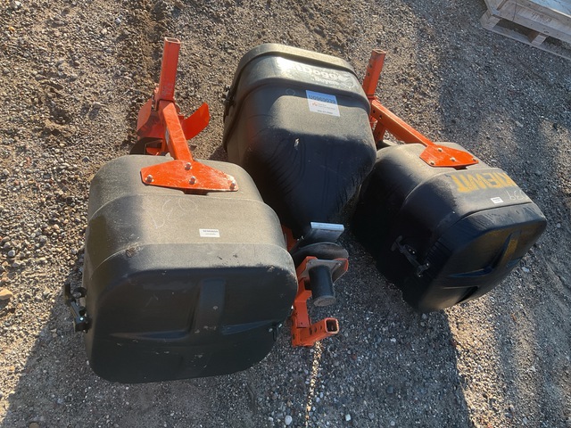 Quantity of (3) SaltDogg TGSUV1B Tailgate Mounted Rock Salt Spreaders