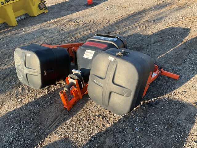 Quantity of (3) SaltDogg TGSUVPRO-A Tailgate Mounted Rock Salt Spreaders